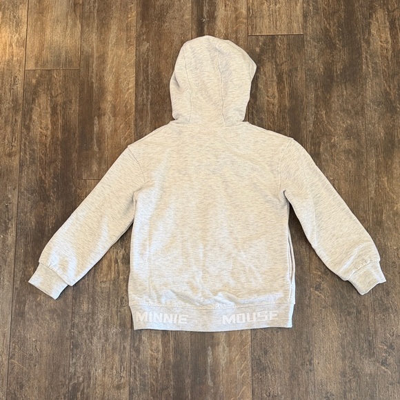 Disney Minnie Mouse Gray and Pink Hoodie - Picture 11 of 12